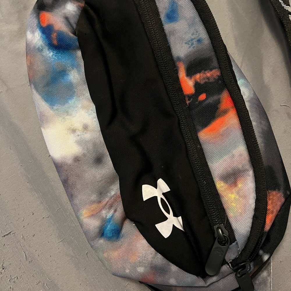 Under Armour Black and Multicolor Belt Bag - Picture 2 of 5